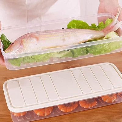 Boîte de rangement - FoodSaverBox™ - Rectangle blanc